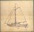 Tekening Enkhuizer schouw in het Fries Scheepvaart Museum (Collectie SSRP)